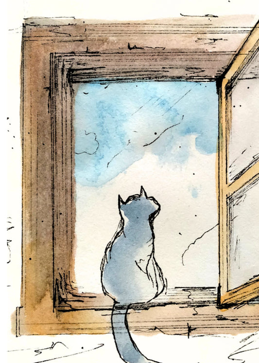 The Watching Cat